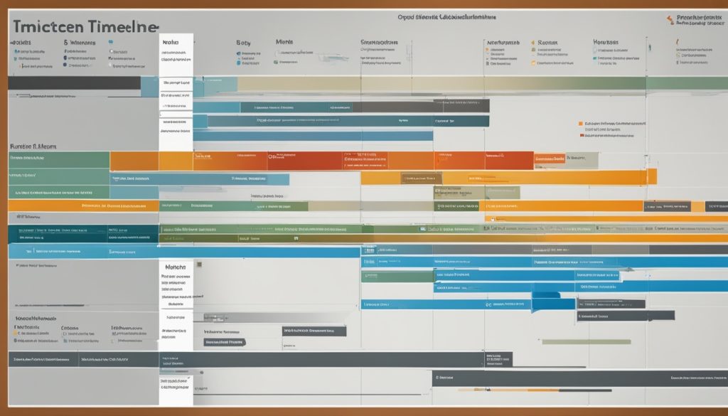 Projektzeitplan für Projekterfolg